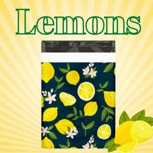 Poly Mailers  Lemon yellow 10X13 shipping gifting
